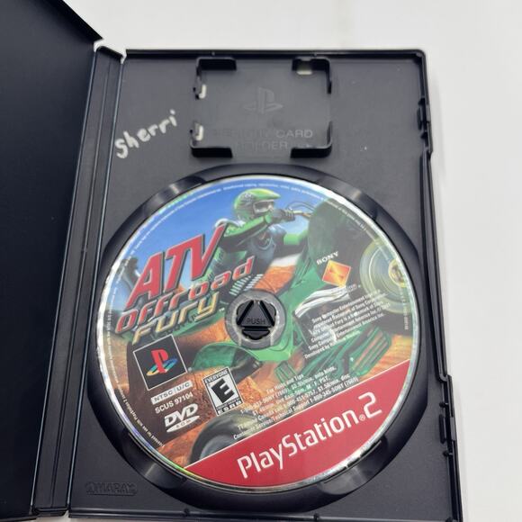 ATV Offroad Fury PS2 No Manual (Sony PlayStation 2, 2001) - Picture 5 of 5